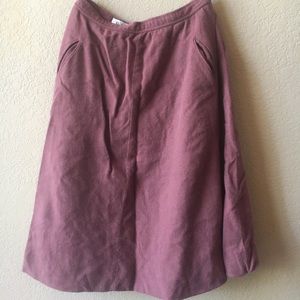 Vintage Dalton Wool Maxi Skirt